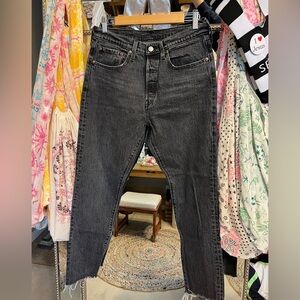 Levi’s Black 501 Skinny Jeans